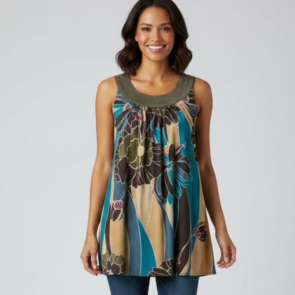 ✨ BCBG MaxAzria Trapeze Sleeveless Tunic – Size S ✨